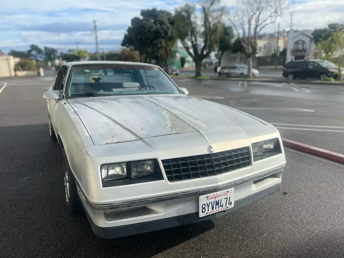 1988 chevrolet monte carlo grey rwd automatic ss