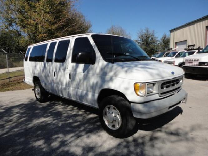 1997 ford e-350 sd club wagon - 15 passenger van - 65k in lake placid, fl