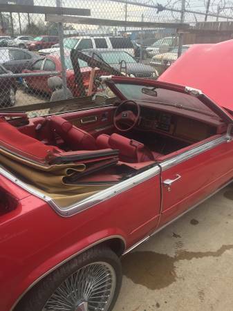 1984:cadillac eldorado blarritz convertible