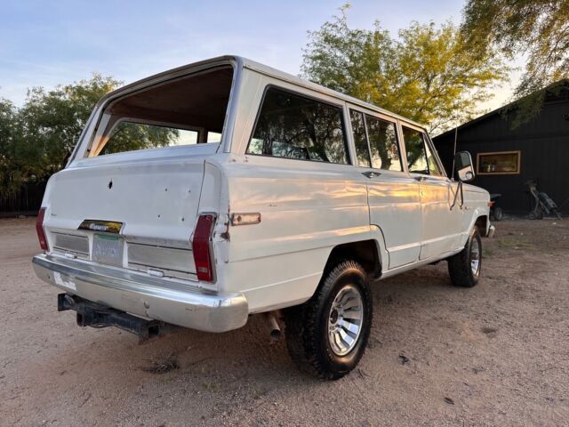 1984 jeep grand wagoneer suv white 4wd automatic