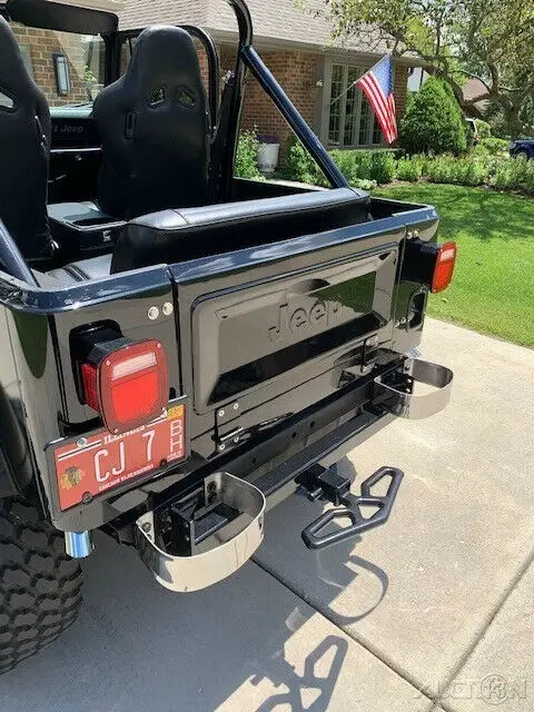 1982 jeep cj-7 laredo 4wd 283 chevy v8 automatic trans convertible fsbo