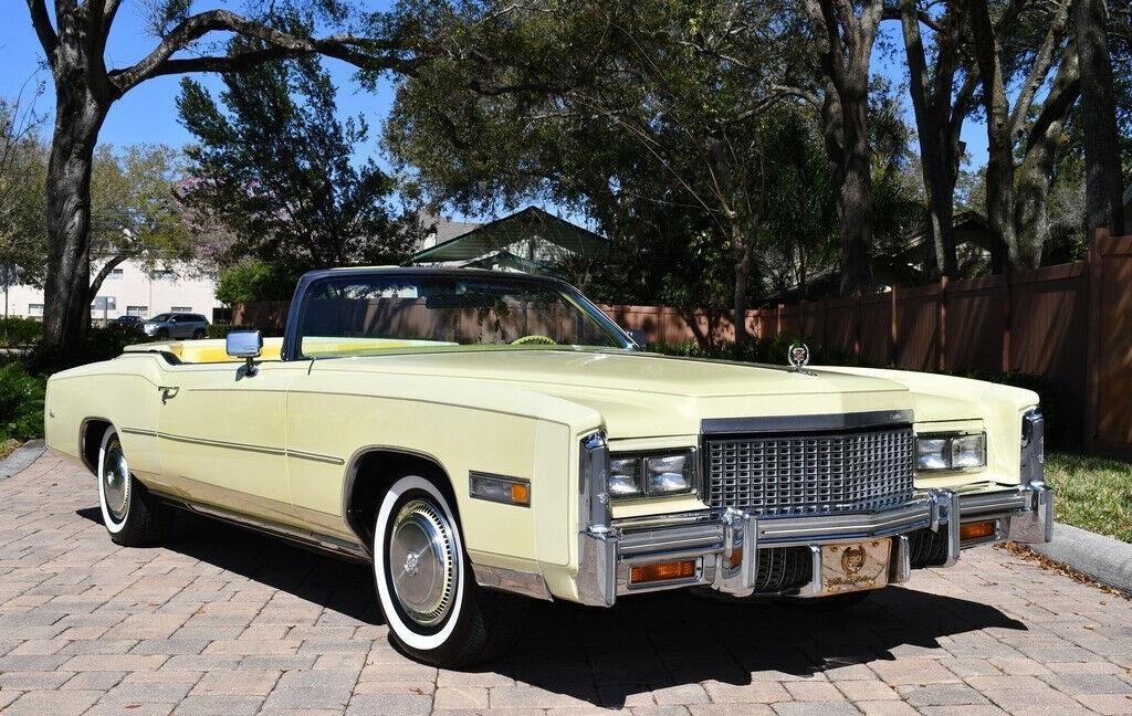 1975 cadillac eldorado convertible bill mitchell 3758 miles