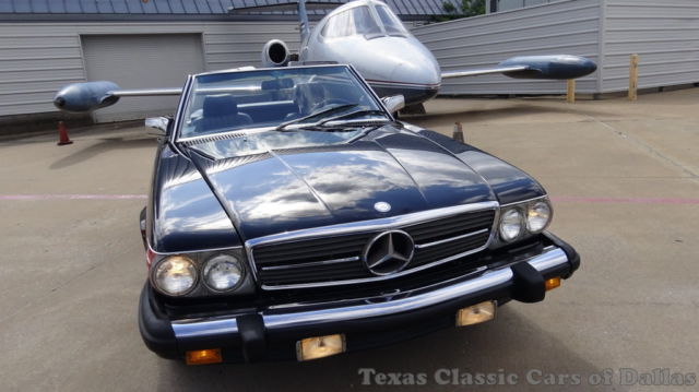 1988 mercedes-benz 560sl flagship r107 convertible - recent timing chain - video