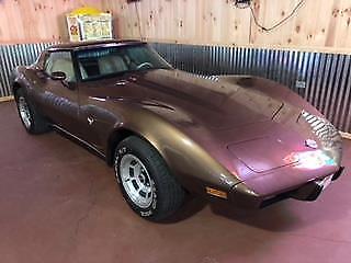 1978 chevrolet corvette - dark brown - excellent condition