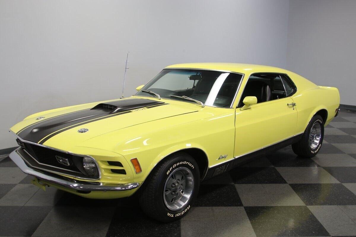 1970 ford mustang mach 1 fastback 351 v8