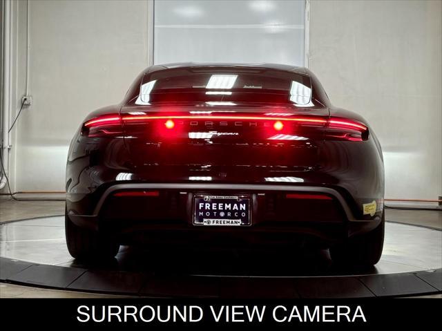 2021 porsche taycan surround view cam head-up display bose surround sound lane change assist