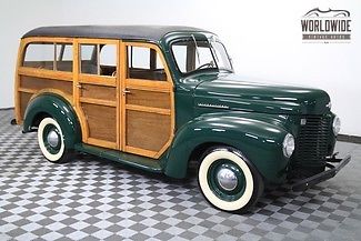 1946 international harvester woodie wagon full restoration 1 of 12!!