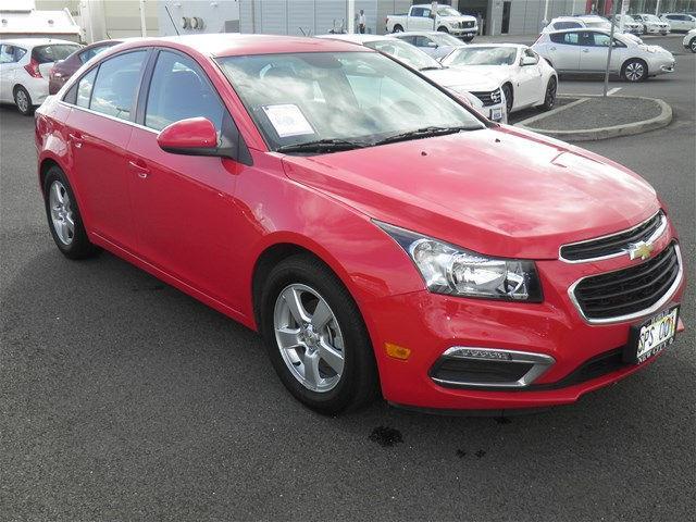 2015 chevrolet cruze 1lt auto 1lt auto 4dr sedan w/1sd for sale in honolulu, hawaii