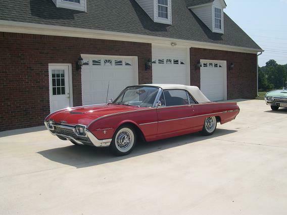 1962 ford thunderbird factory sport roadster