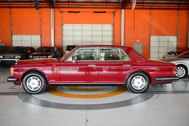 86 bentley mulsanne all service records books keys clean carfax