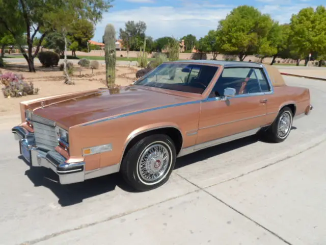 no reserve 1982 eldorado biarritz-only 20k original miles-rust free so. cal car