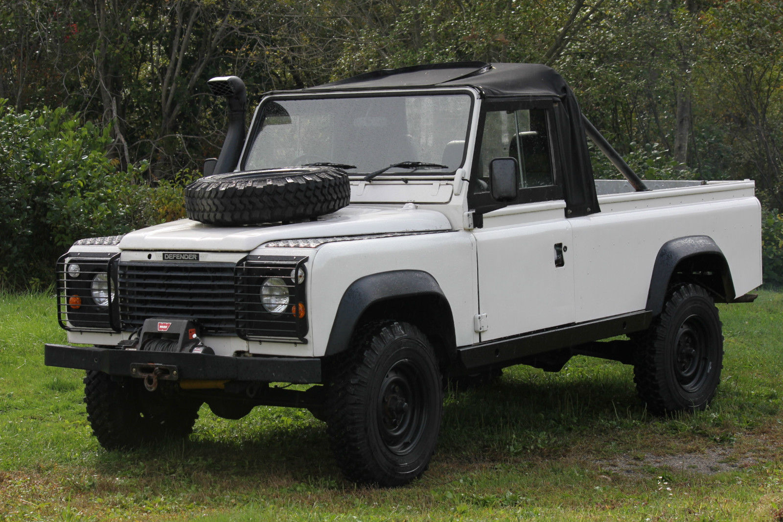 1984 land rover defender 110 200tdi turbo diesel soft top pickup truck