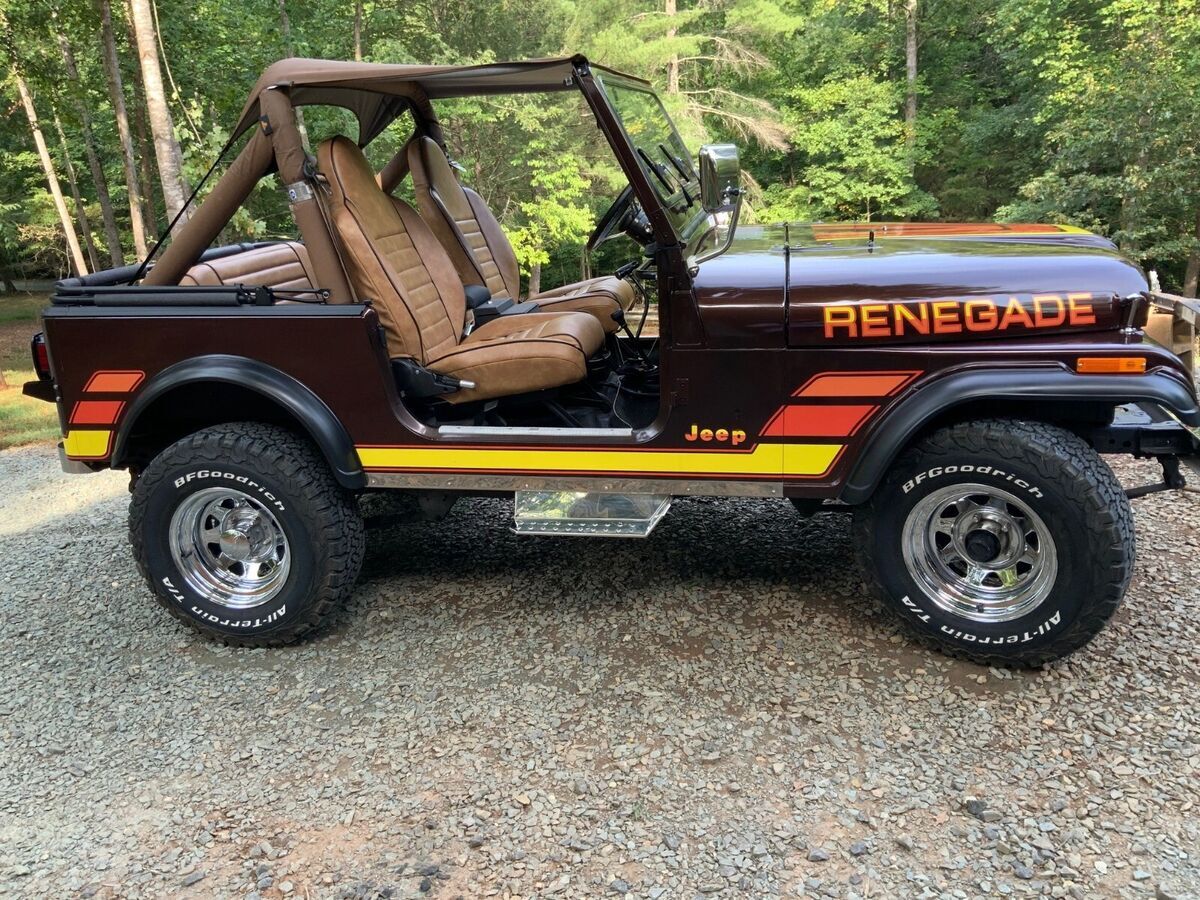 1986 jeep cj7 - 6 cyl manual transmission with fuel injection kit added!