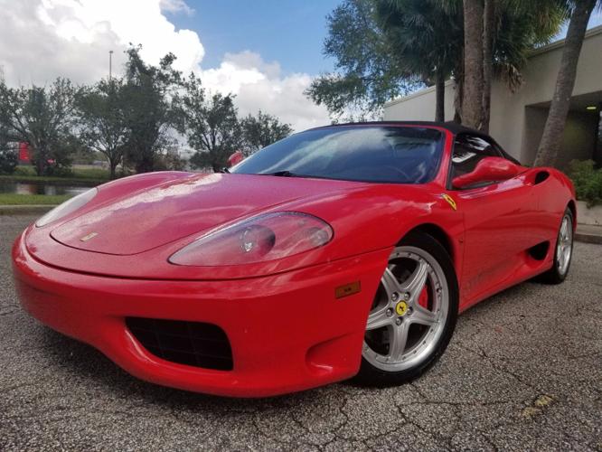 2004 ferrari 360 red on black for sale in winterthur, delaware
