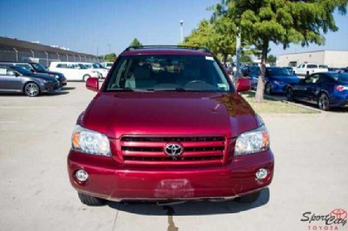 2005 toyota highlander limited in dallas, tx
