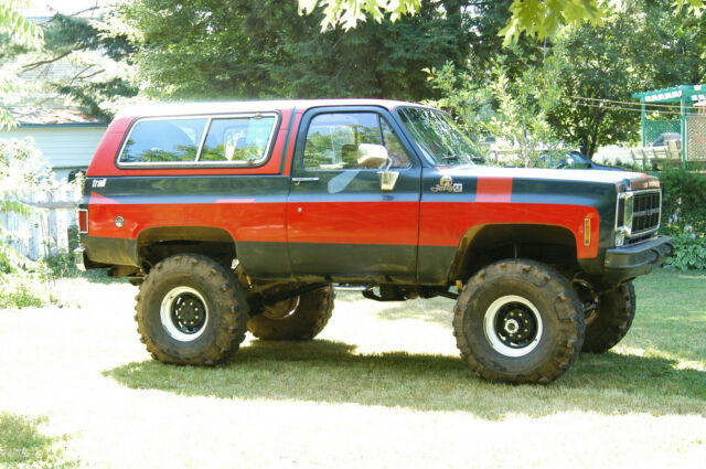 gmc jimmy chevy blazer k5 4x4 trail