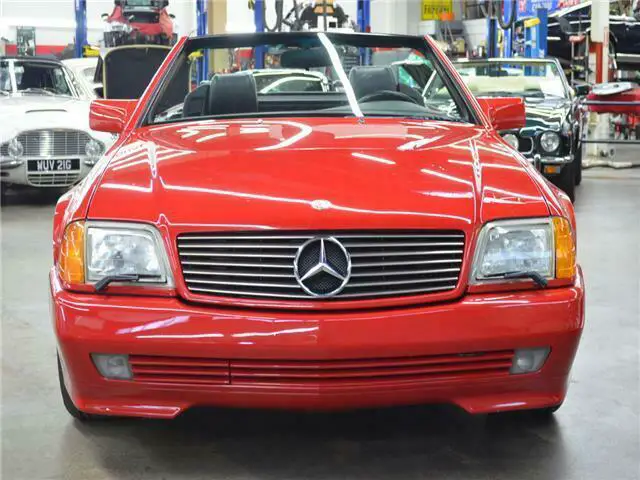 1991 mercedes-benz 300 series 300sl only 49k mi, dual tops, rare 5 speed manual