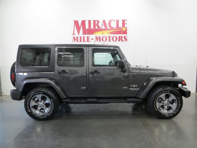 used 2016 jeep wrangler 4wd unlimited sahara lincoln, ne 68526 for sale in lincoln, nebraska