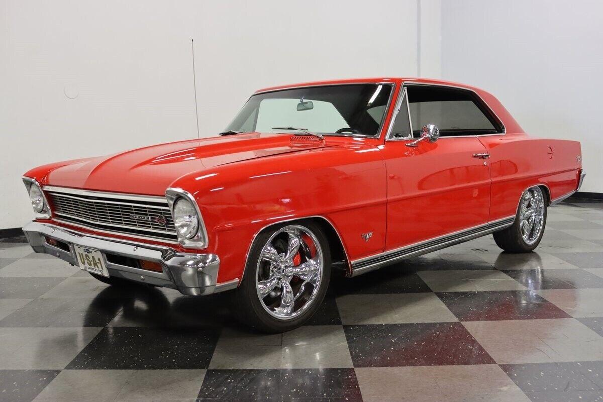 1966 chevrolet nova chevy ii ss 383 stroker v8 700r4 auto 27513 miles