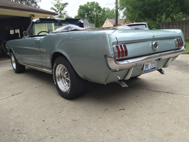 1965 ford mustang convertible 289 4-speed