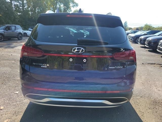 2023 hyundai santa fe hev blue