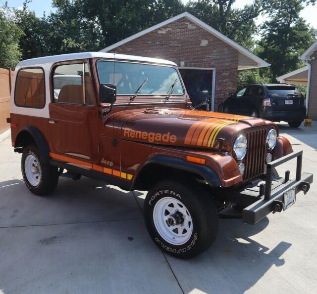 jeep cj-7 renegade with levi interior