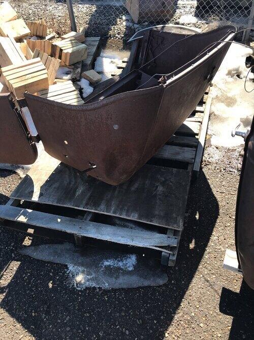 model t ? roadster ? body section. $250