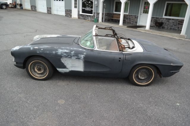 1961 chevrolet corvette fawnbeige/fawnbeige*#match283/230hp*3spd*nohitbody