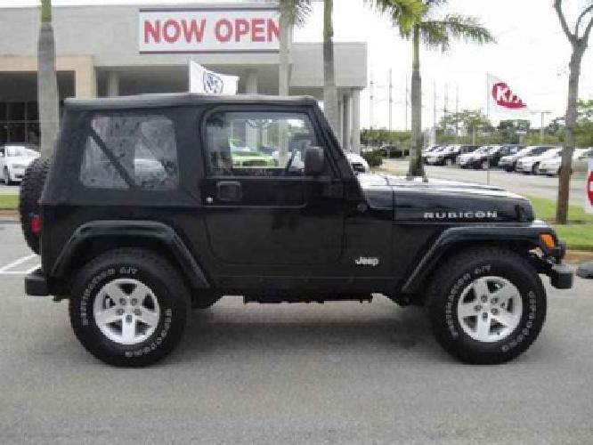 2003 jeep wrangler rubicon in davie, fl