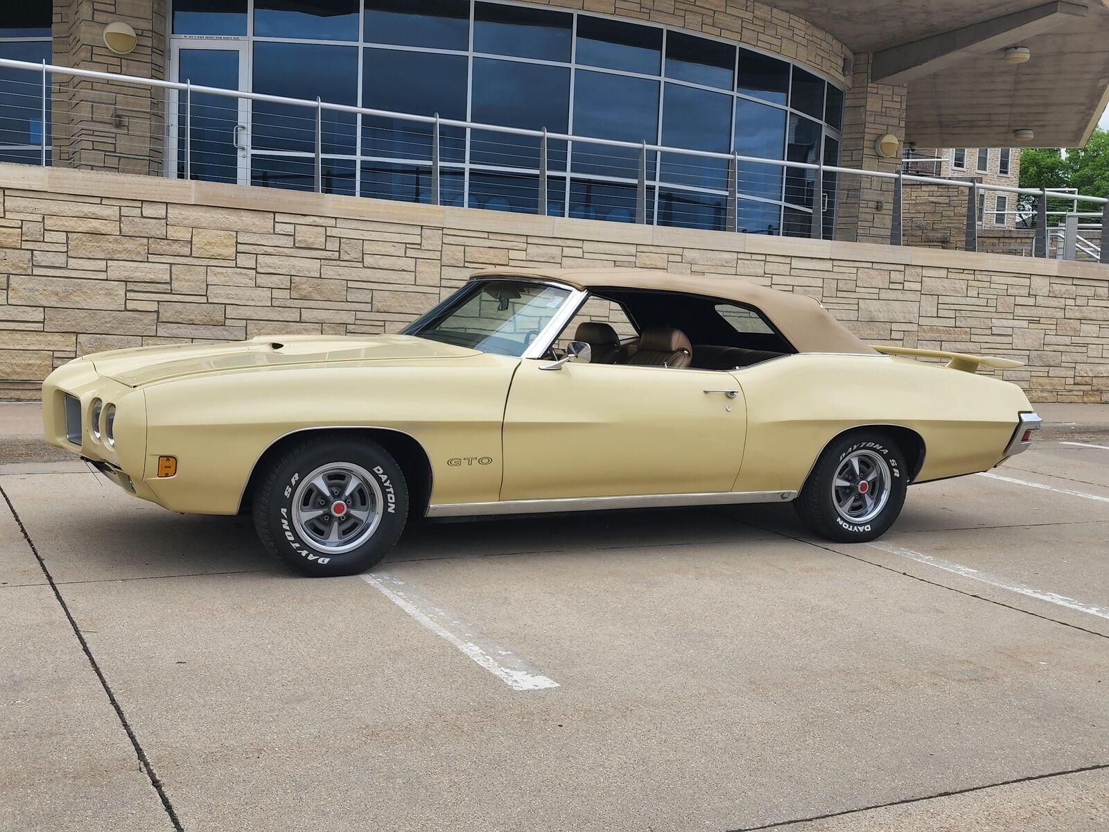 1970 pontiac gto convertible v8