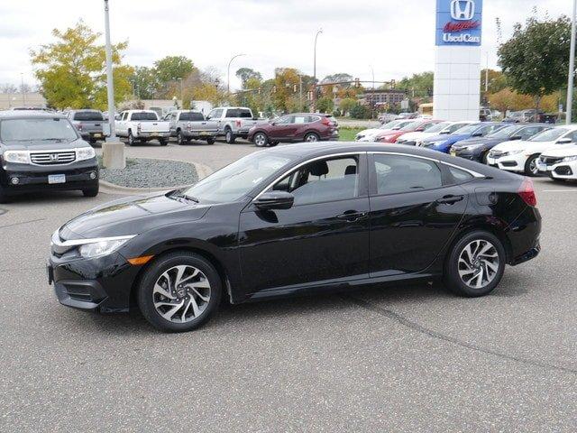 certified 2017 honda civic ex sedan brooklyn center, mn 55429 for sale in minneapolis, minnesota