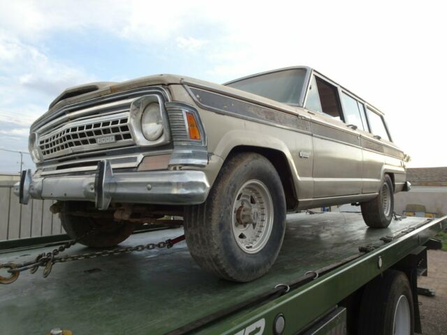 1973 jeep grand cherokee wagon 360 ac ps barn find az truck v8