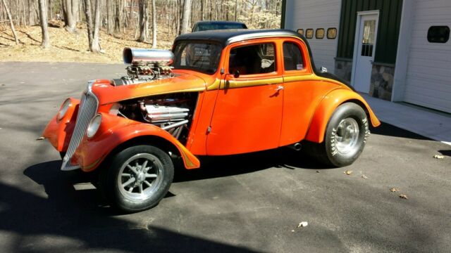 1933 willy's model 77 overland fiberglass coupe