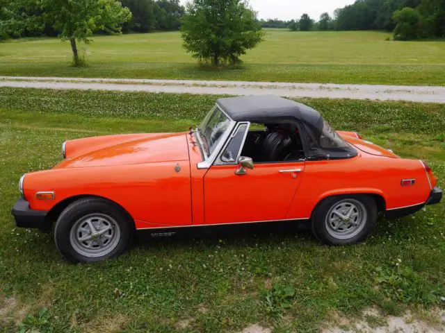 1979 mg midget, very good / excellent condition / 25,109 miles / clean