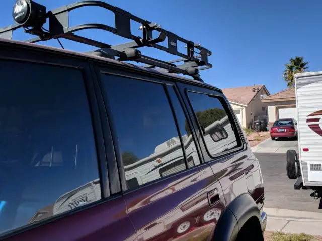 cxracing turbo & intercooler, fzj80 arb bumper, roof rack, & more