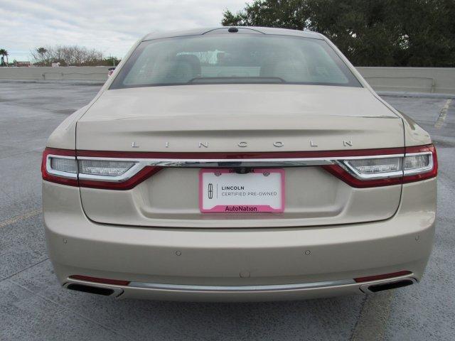 certified 2017 lincoln continental select clearwater, fl 33765 for sale in clearwater, florida