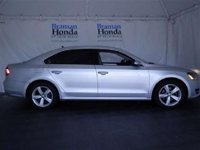 2012 volkswagen passat 2.5l se in greenacres, fl