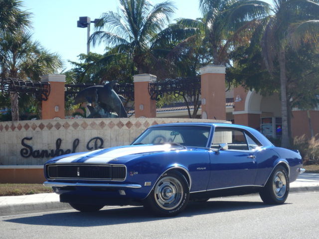 68 camaro z28 (rally sport) 4-speed *mo 302* extensive restoration
