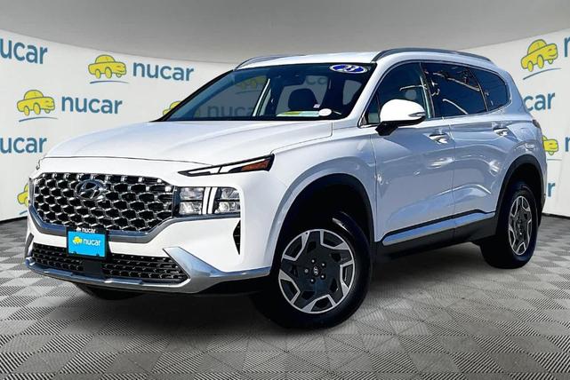 2023 hyundai santa fe hev blue