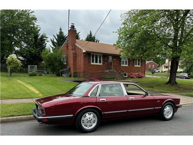 1994 jaguar xj6 burgundy 4 door sedan 4.0l