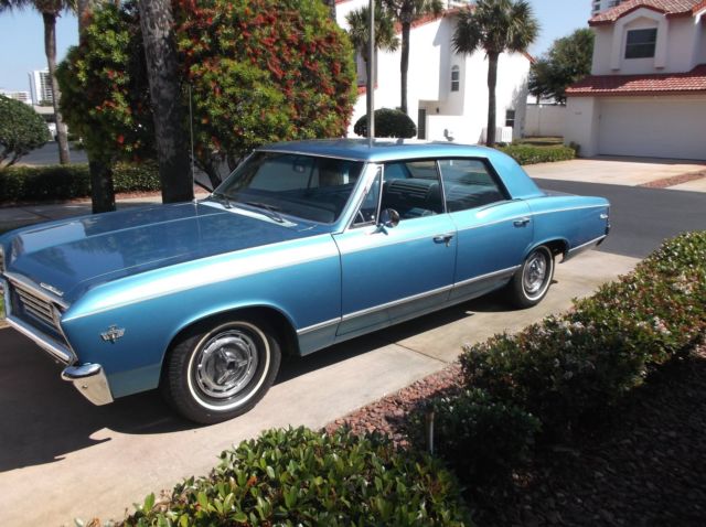 1967 chevelle malibu sports sedan(4 door hard top)