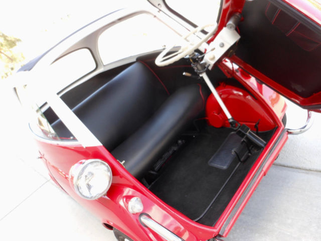 1959 bmw isetta 300 restored california titled black plate microcar no reserve