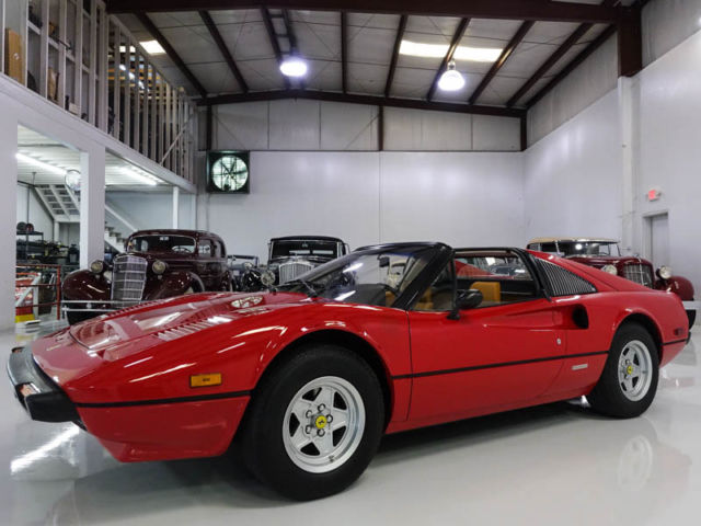 1978 ferrari 308gts targa,1 of only 2,185 built! 5-speed manual gearbox
