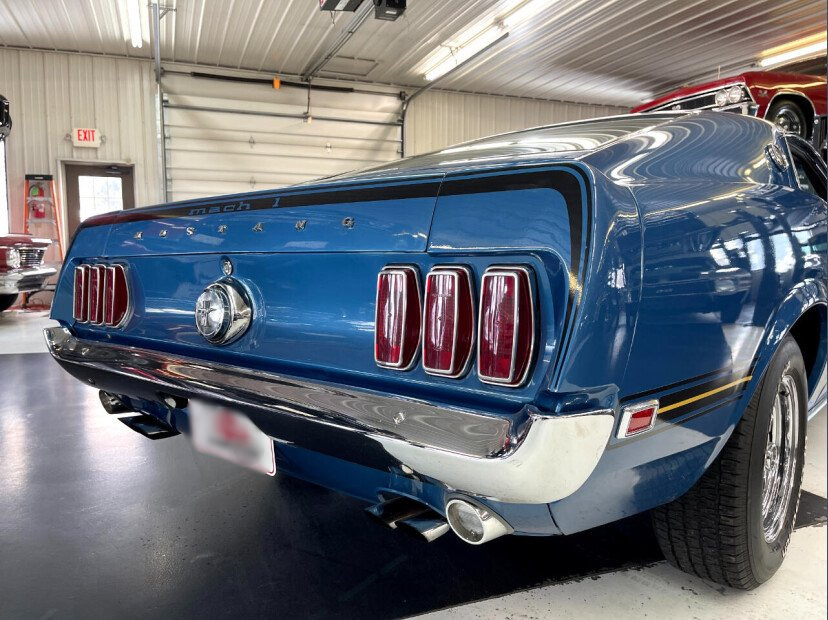 1969 ford mustang mach 1 coupe