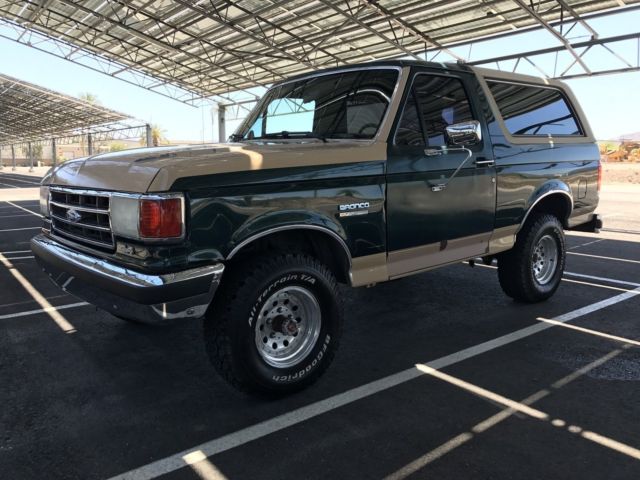 1991 ford bronco xlt 4x4 5.8l v8 !!!...very-clean...!!!