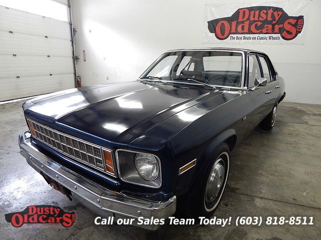 1976 blue runs drives brakes steers great entry classic!