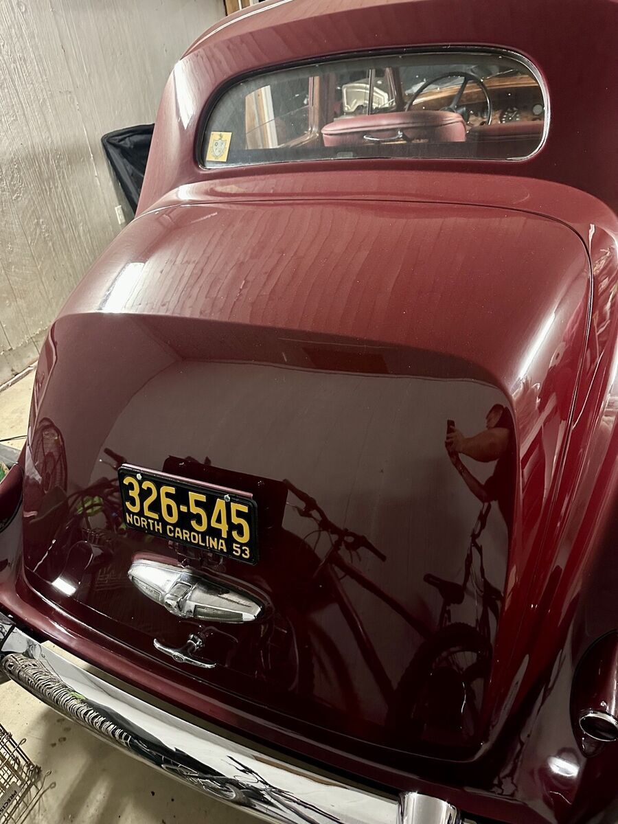 1953 rolls-royce silver dawn sedan red