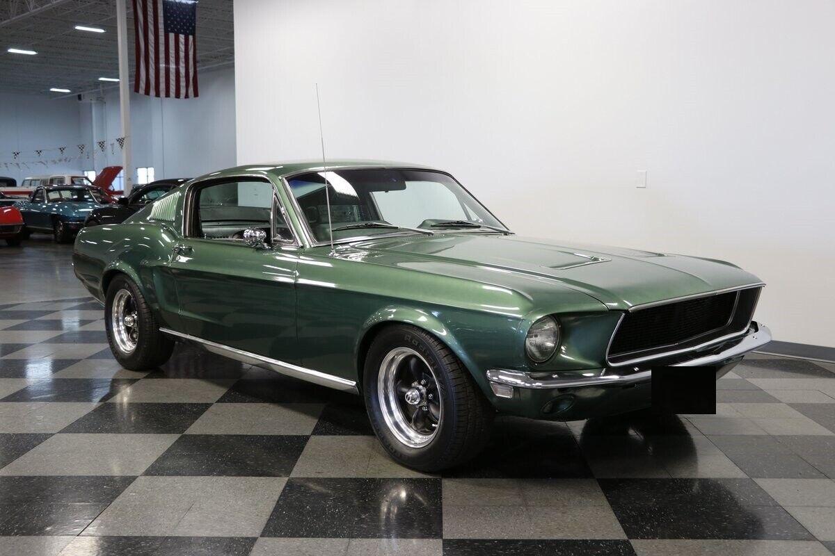 1968 ford mustang bullitt tribute highland green 36792 miles