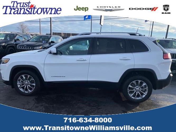 used 2021 jeep cherokee latitude lux