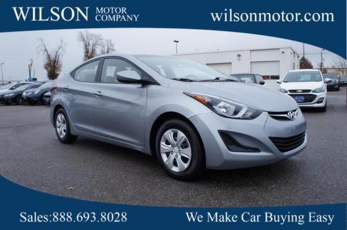 2016 hyundai elantra se se 4dr sedan 6m (us for sale in logan, utah